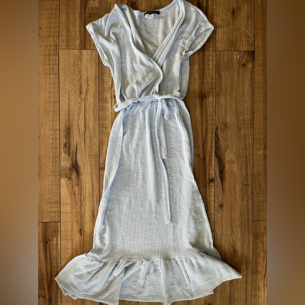 Dress midi striped